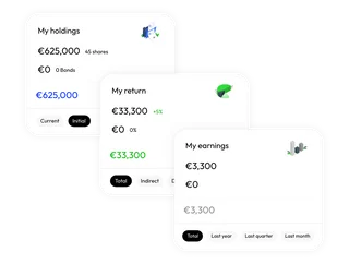 Investor dashboard